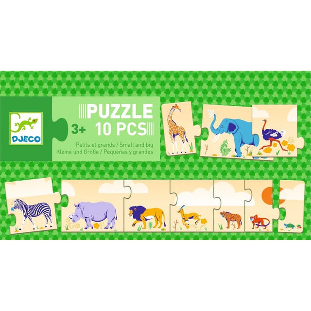 Puzzle triage - Petits et grands (10 pcs) - Casse-têtes by Djeco