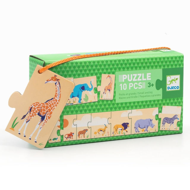 Puzzle triage - Petits et grands (10 pcs) - Casse-têtes by Djeco