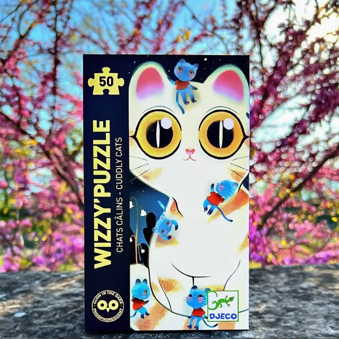 Wizzy Puzzle - Cuddly Cats (50 pcs) – Comme des Pirates