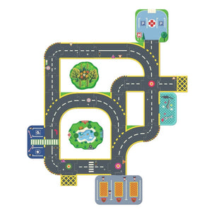 Puzzle'Up géant - Ville Crazy Motors (33 pcs) - Casse-têtes by Djeco