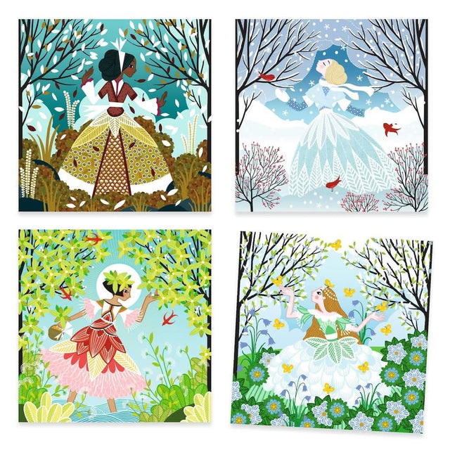 Robes des saisons Métal et Strass - Art & bricolage by Djeco