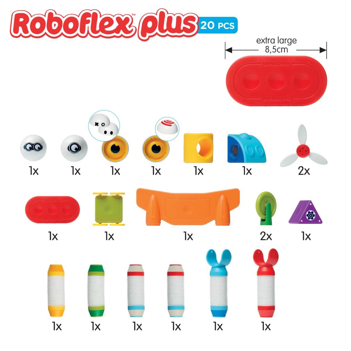 Roboflex Plus - Jeux d'assemblage by SmartMax