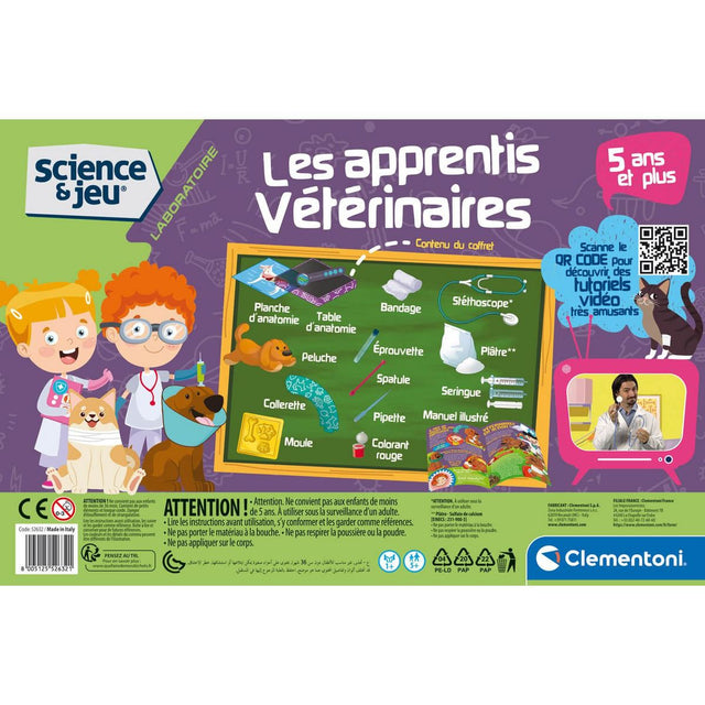 Science & jeu - Les apprentis vétérinaires-Clementoni-Comme des Pirates