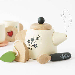 Service à thé en bois sur plateau - Jouets d'imitation by Le Toy Van
