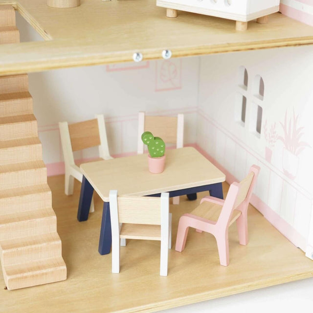 Mayberry Manor dollhouse bundle: furnished + family