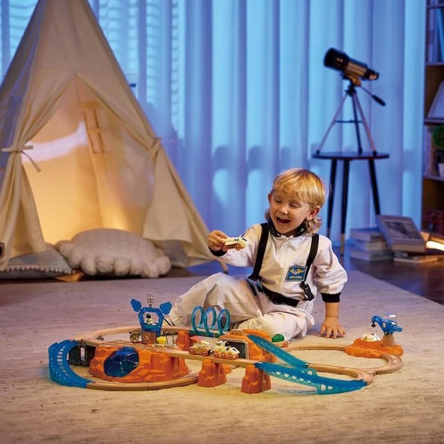 Set de train d'exploration de Mars (48 pcs) - Ensembles de jeu by Hape