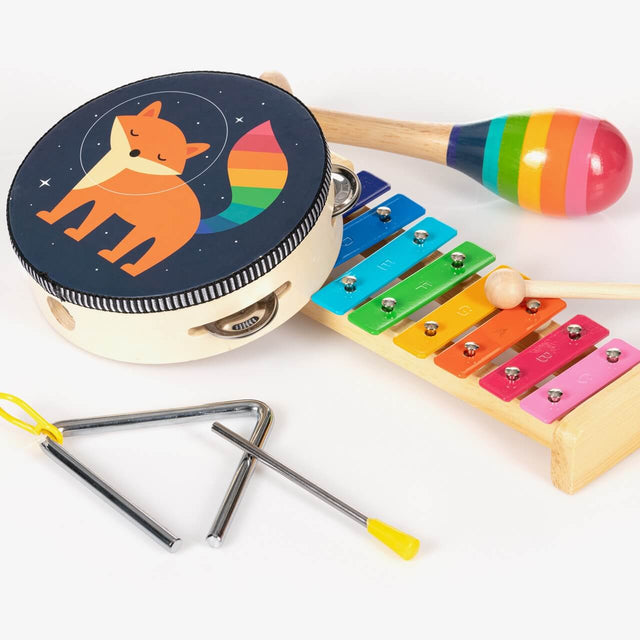 Set d'instruments de musique Arc-en-ciel - Jouets musicaux by Vilac