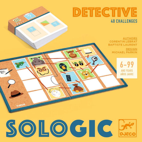Sologic - Détective - Jeux de logique by Djeco