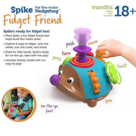 Spike le hérisson de motricité fine Fidget Friend - Jeux de motricité fine by Learning Resources