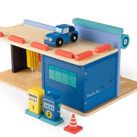 Station service en bois Avenue du Moulin - Ensembles de jeu by Moulin Roty