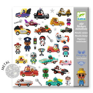 Stickers métalllisés Crazy Motors - Art & bricolage by Djeco