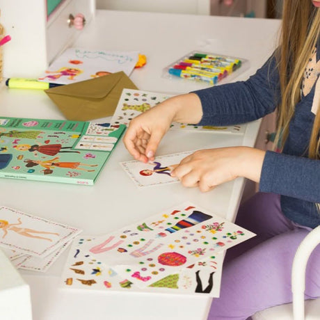 Stickers Paper Dolls - Trop mode - Art & bricolage by Djeco