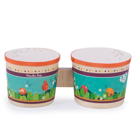 Tambour bongo Dans la jungle - Jouets musicaux by Moulin Roty
