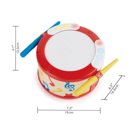 Tambour lumineux d'apprentissage interactif-Hape-Comme des Pirates