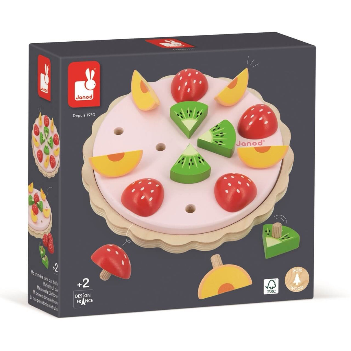 Tarte aux fruits Twist-Jouets d'imitation-Janod-Comme des Pirates