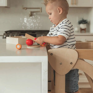 Tour d'apprentissage Pikler - Naturel - Mobilier by Kinderfeets