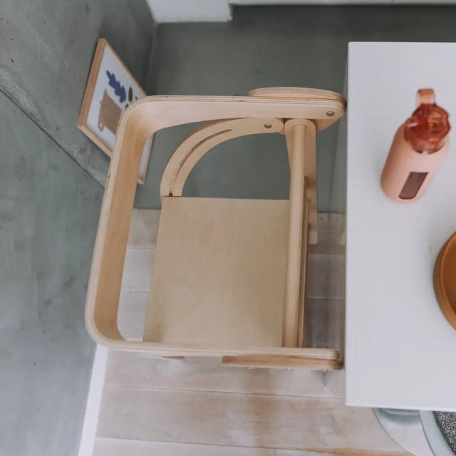 Tour d'apprentissage Pikler - Naturel - Mobilier by Kinderfeets