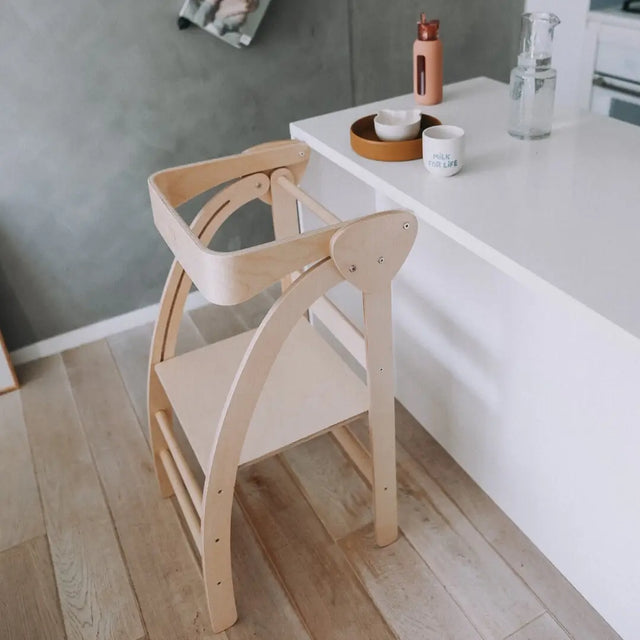 Tour d'apprentissage Pikler - Naturel - Mobilier by Kinderfeets