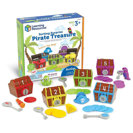 Tri surprise du trésor du pirate - Jeux éducatifs by Learning Resources