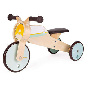 Tricycle à bascule 2-en-1-Porteurs-Janod-Comme des Pirates