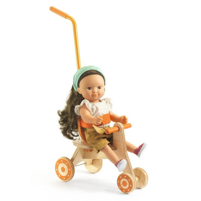 Tricycle de poupée Pomea - Accessoires poupée by Djeco