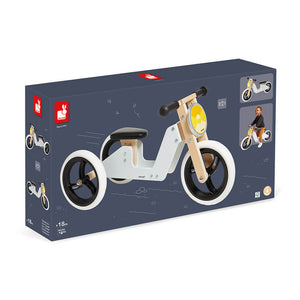 Tricycle en bois 2-en-1-Jeux d'extérieur-Janod-Comme des Pirates