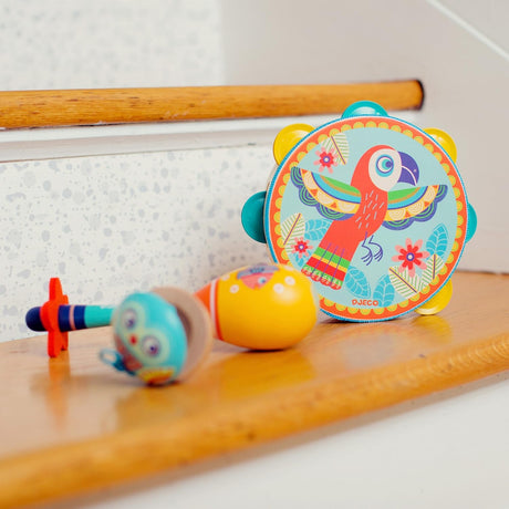 Trio d'instruments de percussion Animambo - Jouets musicaux by Djeco