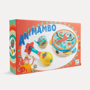 Trio d'instruments de percussion Animambo-Jouets musicaux-Djeco-Comme des Pirates