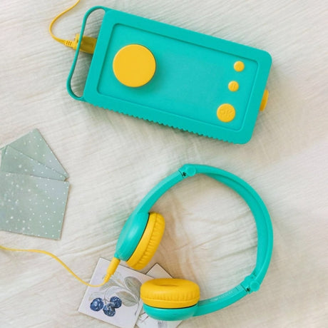 Trio Lunii Deluxe: Fabrique à Histoires + Casque & coque - Jeux électroniques by Lunii