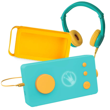 Trio Lunii Deluxe: Fabrique à Histoires + Casque & coque - Jeux électroniques by Lunii