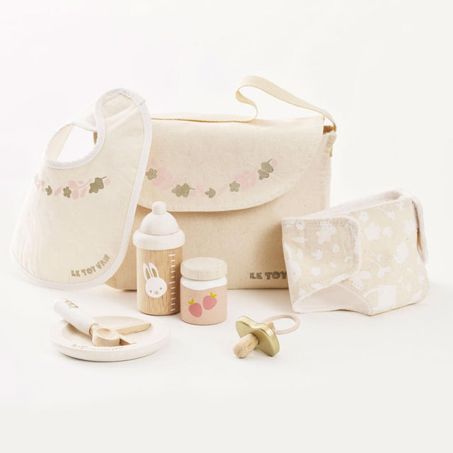 Trio meubles Candy Chic + accessoires de soin de poupée 42 cm-Janod-Boutique LeoLudo