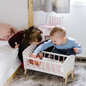 Trio pour poupée - Meubles Candy Chic + accessoires repas - Jouets d'imitation by Janod