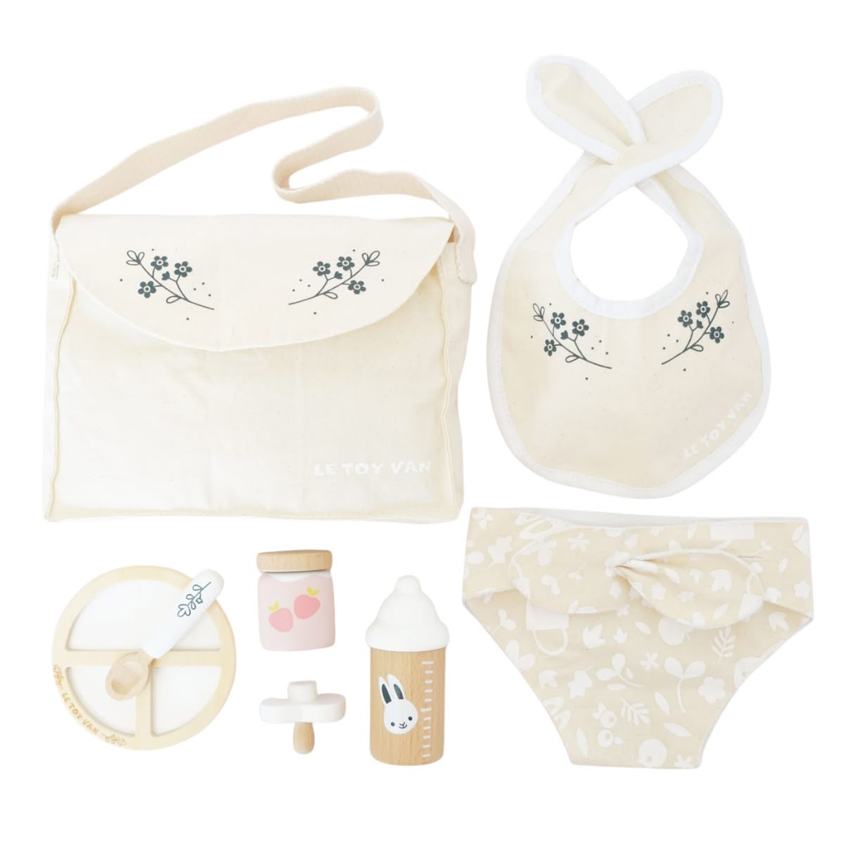 Trio Vintage: 2 meubles de poupée + sac de soins - Jouets d'imitation by Le Toy Van