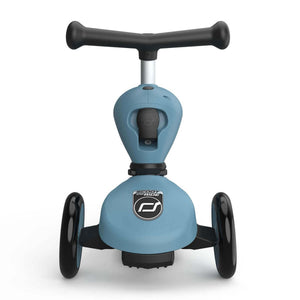 Trottinette 2-en-1 Highwaykick 1 - Bleu Acier - Jeux d'extérieur by Scoot & Ride