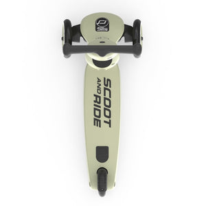 Trottinette 2-en-1 Highwaykick 1 - Olive - Jeux d'extérieur by Scoot & Ride