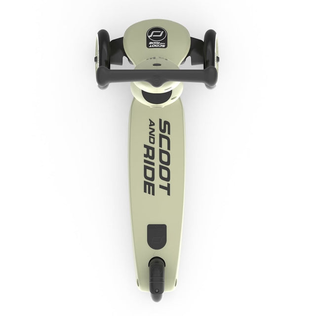Trottinette 2-en-1 Highwaykick 1 - Olive - Jeux d'extérieur by Scoot & Ride