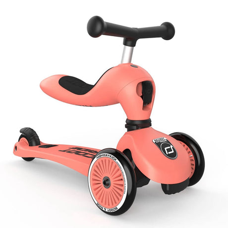 Trottinette 2-en-1 Highwaykick 1 - Pêche - Jeux d'extérieur by Scoot & Ride