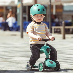 Trottinette 2-en-1 Highwaykick 1 - Vert Forêt - Jeux d'extérieur by Scoot & Ride