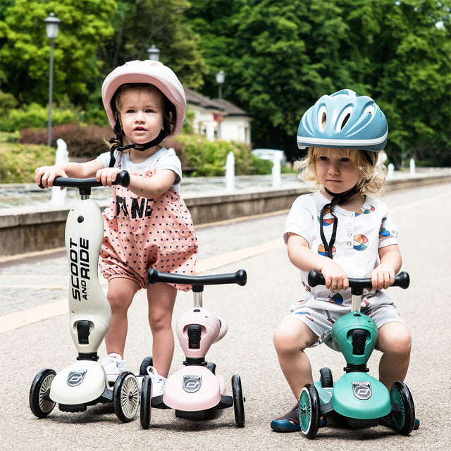 Trottinette 2-en-1 Highwaykick 1 - Vert Forêt-Scoot & Ride-Comme des Pirates