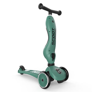 Trottinette 2-en-1 Highwaykick 1 - Vert Forêt - Jeux d'extérieur by Scoot & Ride