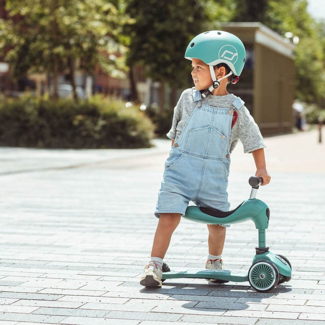 Trottinette 2-en-1 Highwaykick 1 - Vert Forêt - Jeux d'extérieur by Scoot & Ride