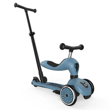 Trottinette à pousser Highwaykick 1 - Bleu Acier - Jeux d'extérieur by Scoot & Ride