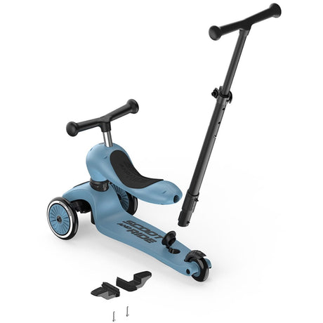 Trottinette à pousser Highwaykick 1 - Bleu Acier - Jeux d'extérieur by Scoot & Ride