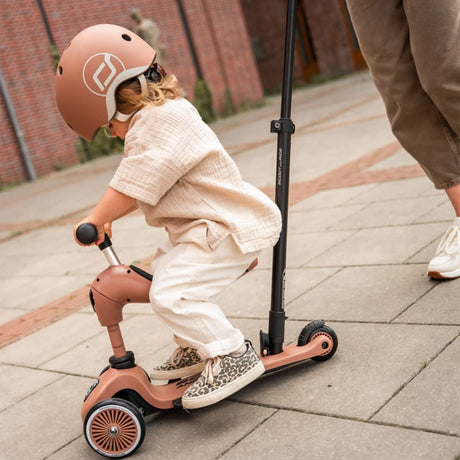 Trottinette à pousser Highwaykick 1 - Moka - Jeux d'extérieur by Scoot & Ride