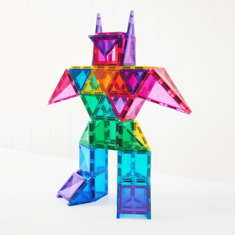 Tuiles magnétiques Bright Creative (104 pcs) - Jeux de construction by Connetix