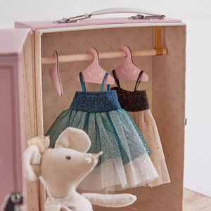 Valise souris en tutus La petite école de danse - Poupées by Moulin Roty