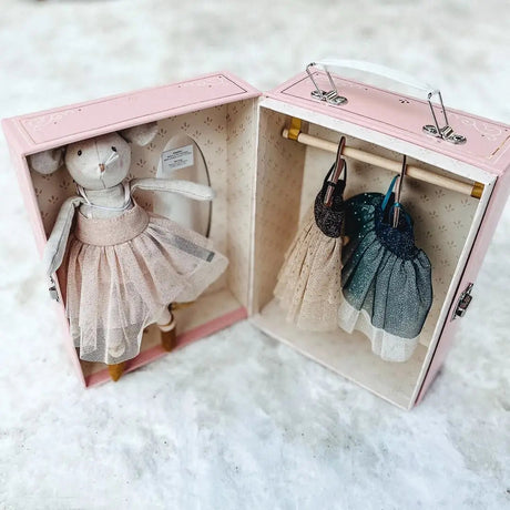 Valise souris en tutus La petite école de danse - Poupées by Moulin Roty