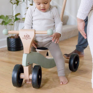 Vélo Tiny Glider à pousser - Vert sauge-Kinderfeets-Comme des Pirates