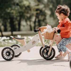 Vélo d'équilibre 2-en-1 Tiny Tot PLUS - Blanc-Jeux d'extérieur-Kinderfeets-Comme des Pirates