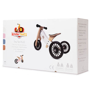 Vélo d'équilibre 2-en-1 Tiny Tot PLUS - Blanc-Jeux d'extérieur-Kinderfeets-Comme des Pirates